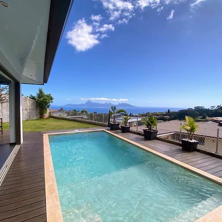 Villa Tiki Wonderfull Sea View Пунаауйя Экстерьер фото