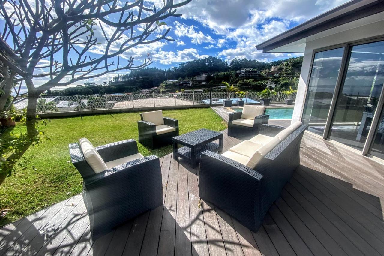Villa Tiki Wonderfull Sea View Пунаауйя Экстерьер фото