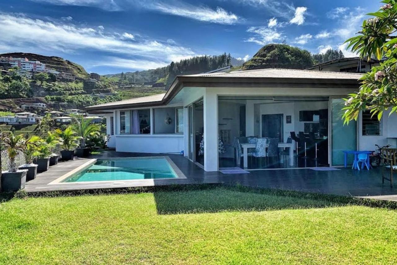 Villa Tiki Wonderfull Sea View Пунаауйя Экстерьер фото