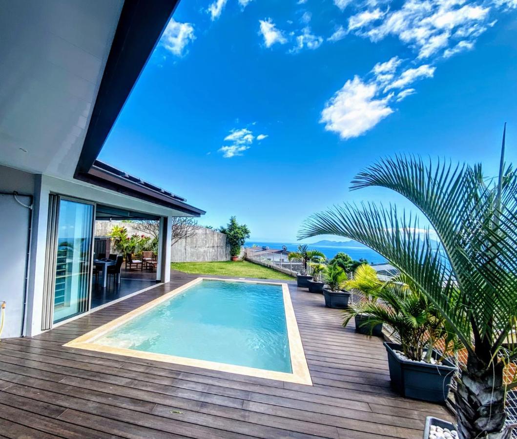 Villa Tiki Wonderfull Sea View Пунаауйя Экстерьер фото