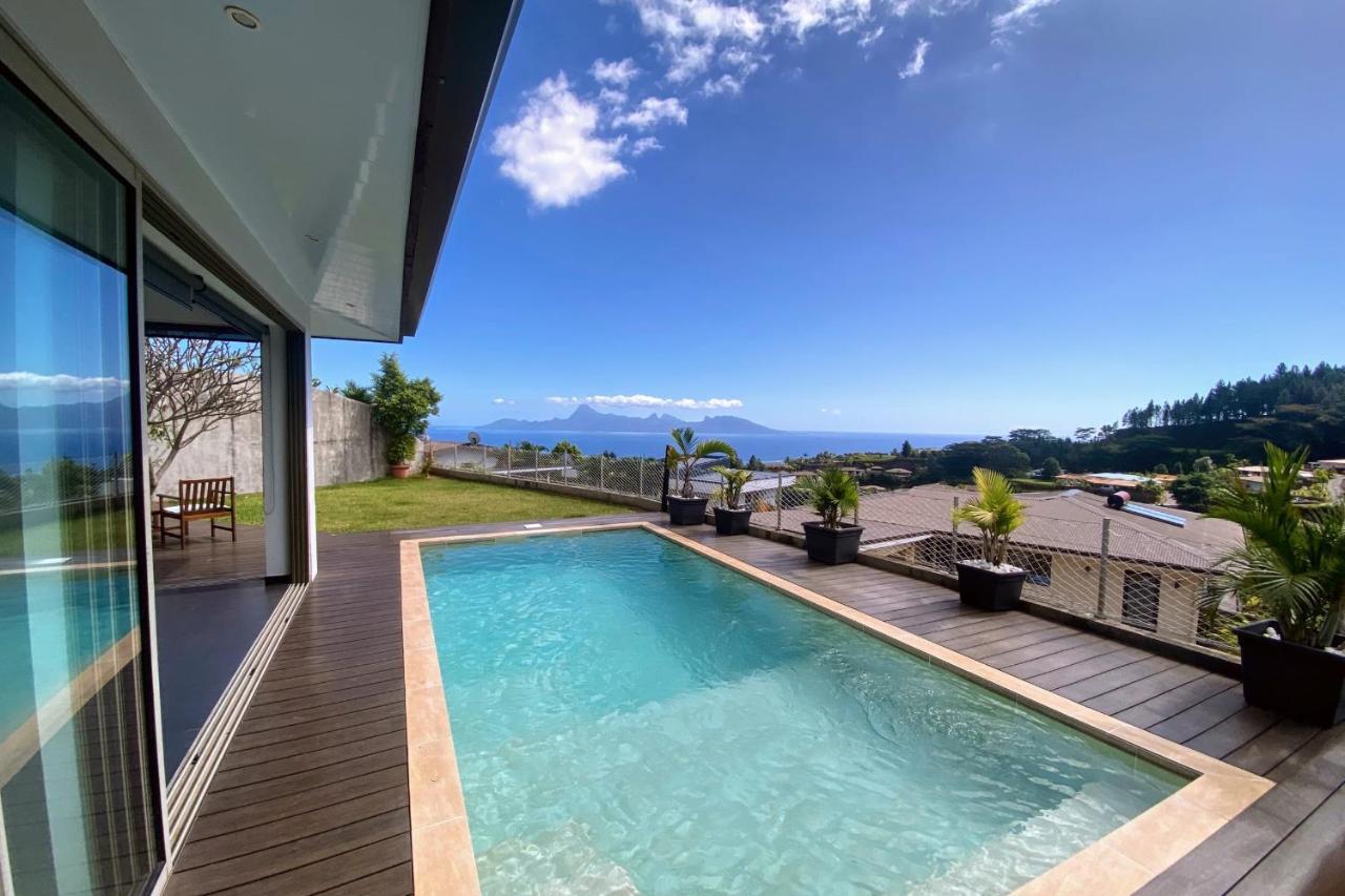 Villa Tiki Wonderfull Sea View Пунаауйя Экстерьер фото