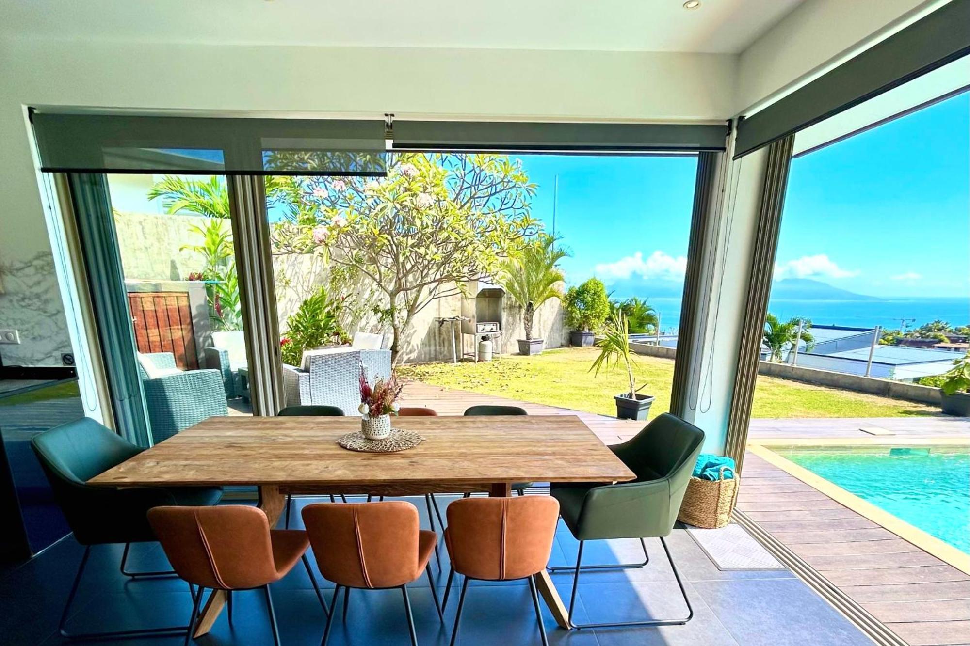 Villa Tiki Wonderfull Sea View Пунаауйя Экстерьер фото
